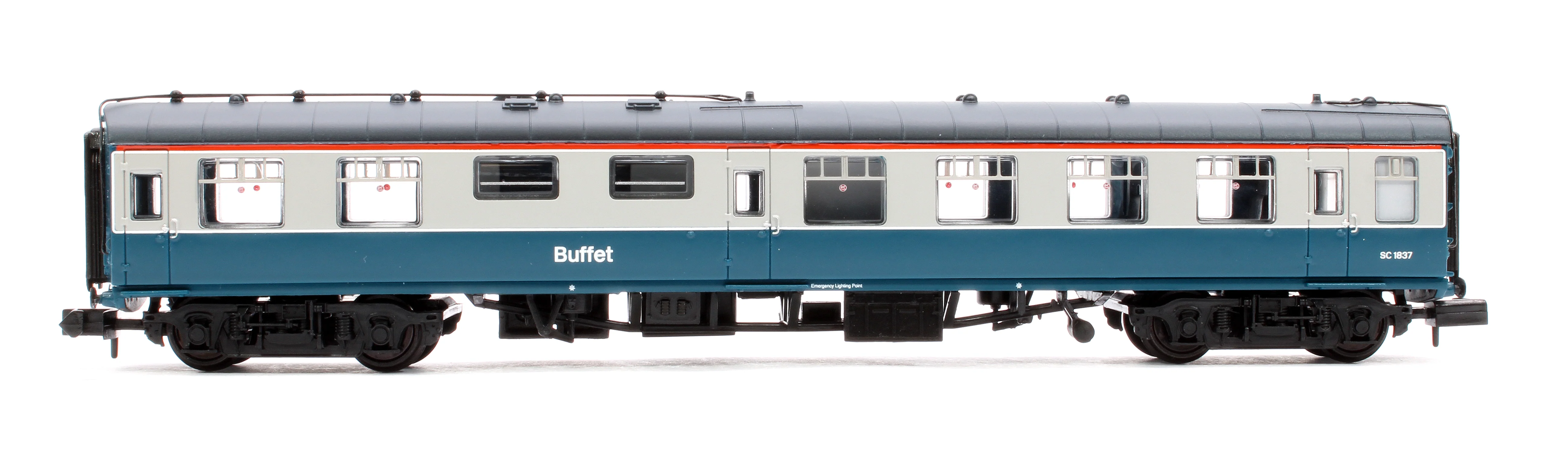374-110B BR Mk1 RMB Restaurant Miniature Buffet BR Blue & Grey No. SC1837 - Image 2
