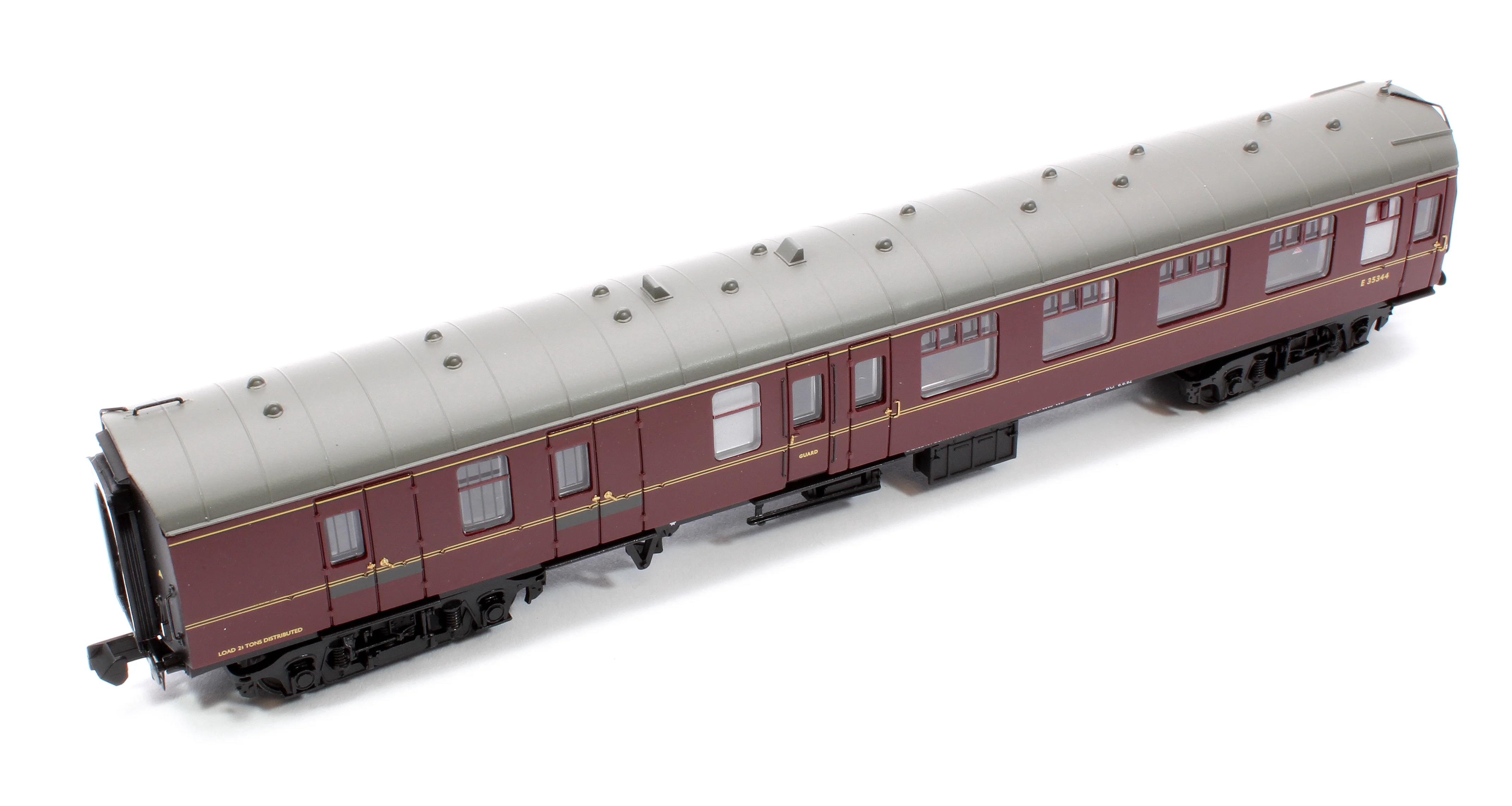 374-187E BR Mk1 BSK Brake Second Corridor BR Maroon No. E35344 - Image 6