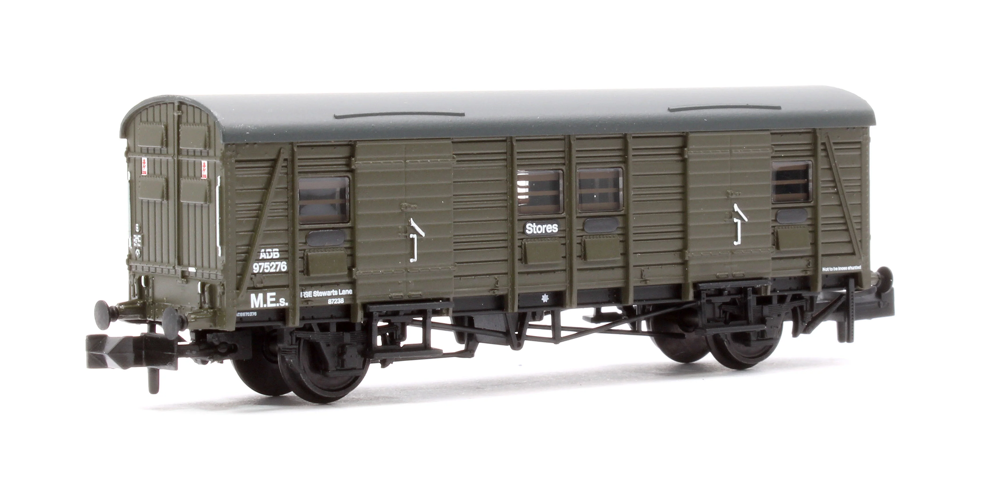 374-419 SR CCT Covered Carriage Truck BR Departmental Olive Green No.975276 - Image 3