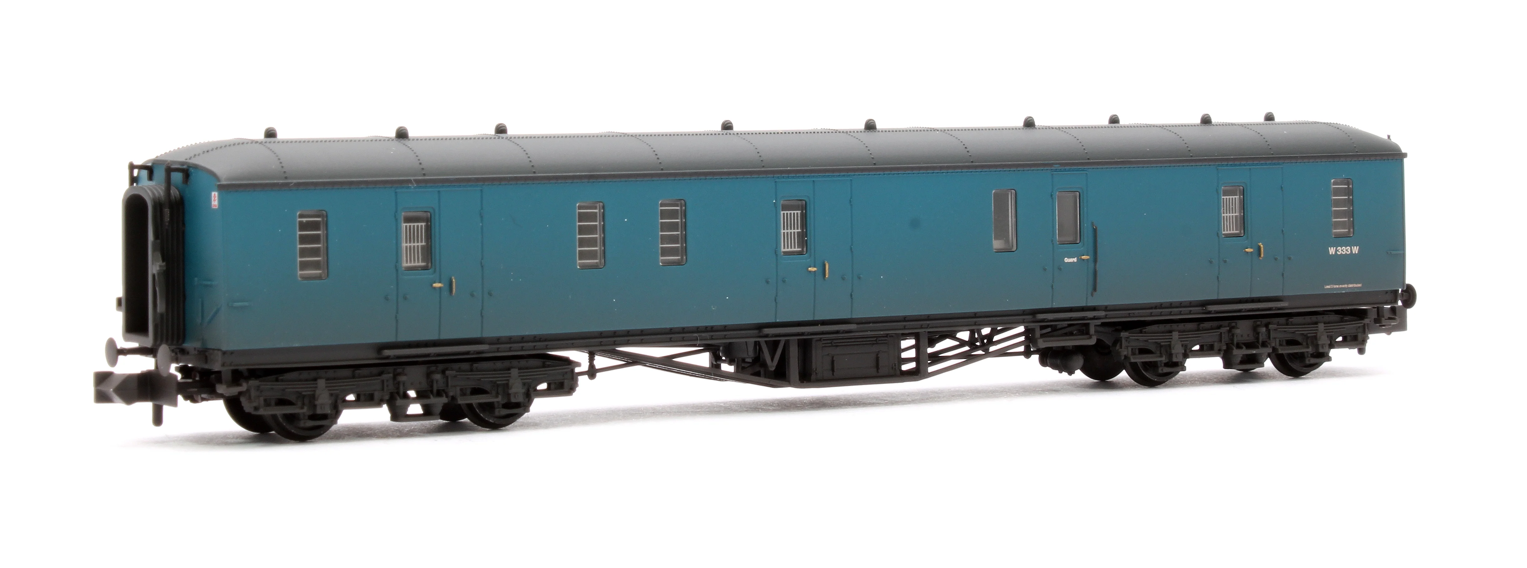 374-587 GWR Hawksworth Full Brake BR Blue W333W - Weathered