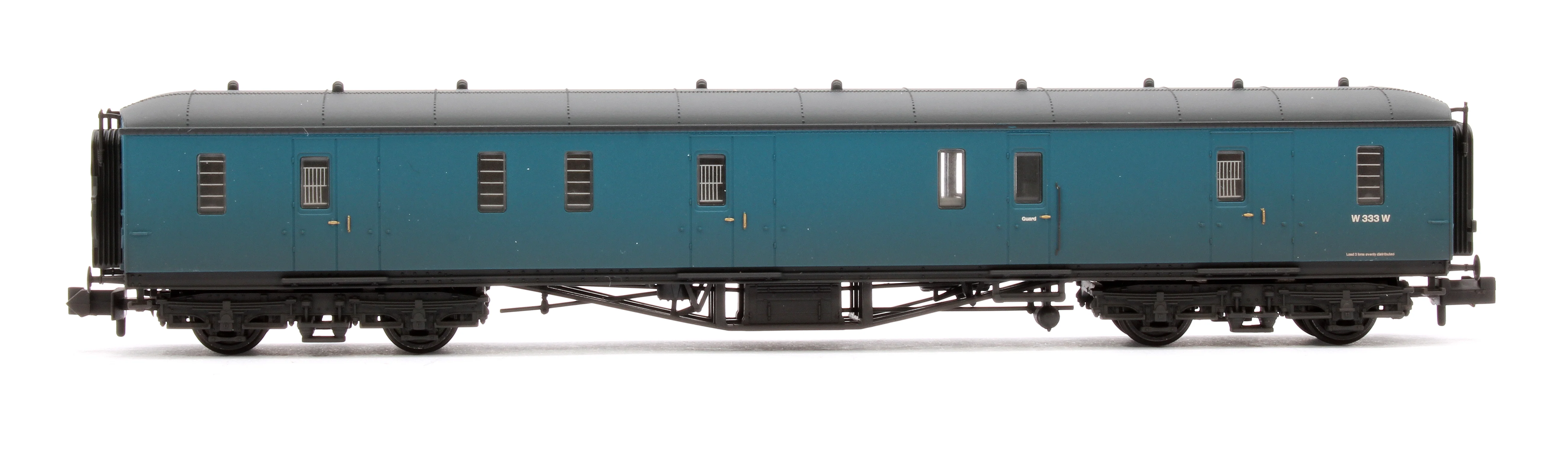 374-587 GWR Hawksworth Full Brake BR Blue W333W - Weathered - Image 2