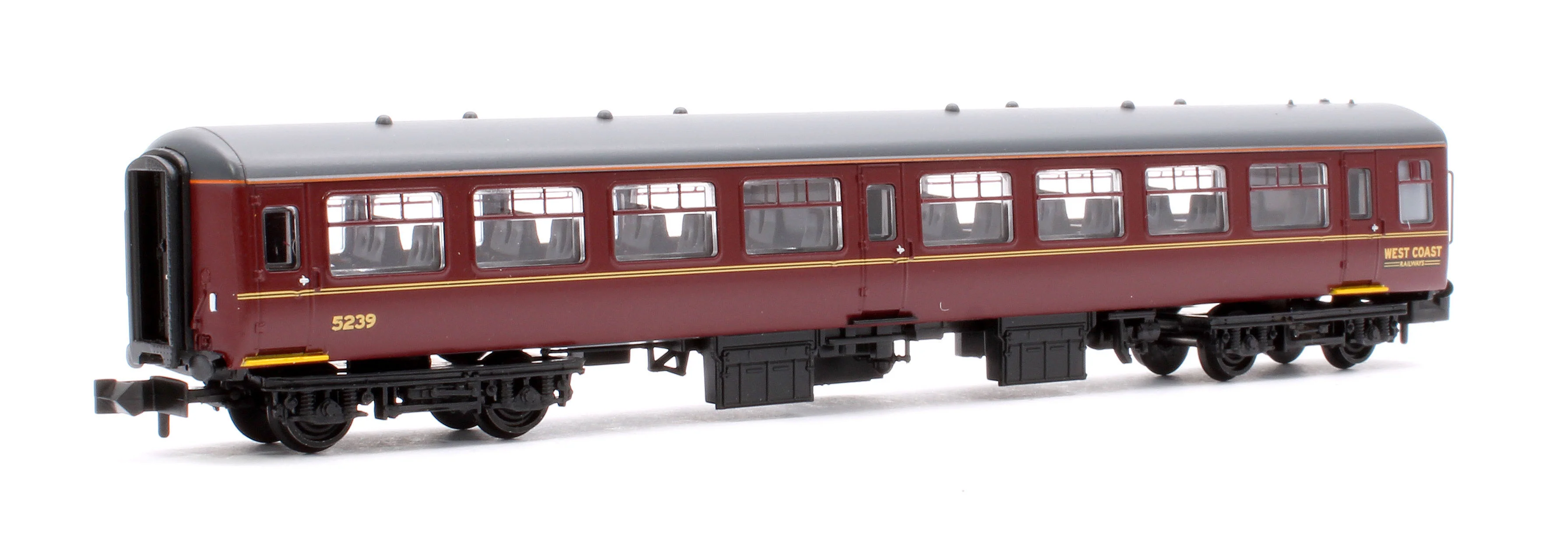 374-715 BR MK2A TSO Tourist Second Open WCRC Maroon No.5239 - Image 3