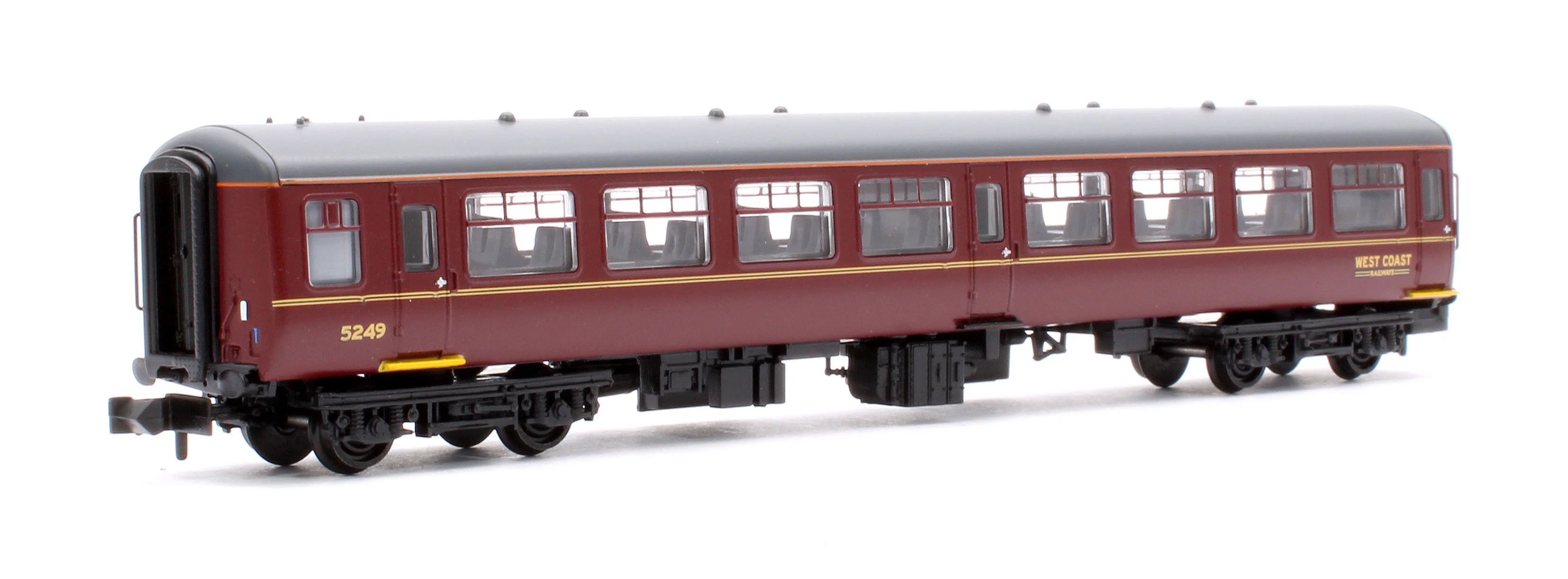 374-715A BR Mk2A TSO Tourist Second Open WCRC Maroon No.5249