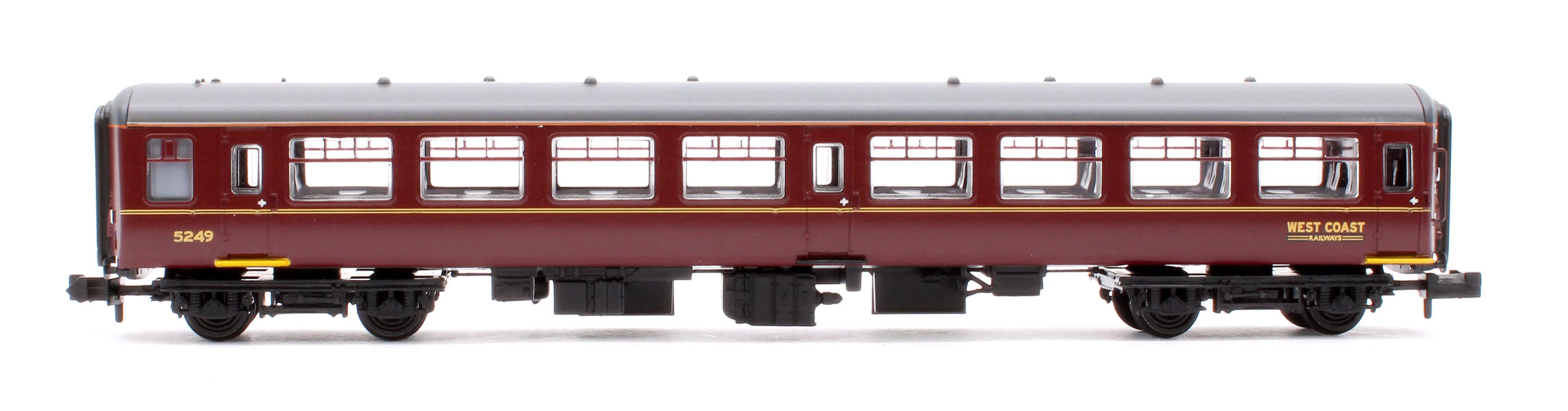 374-715A BR Mk2A TSO Tourist Second Open WCRC Maroon No.5249 - Image 2