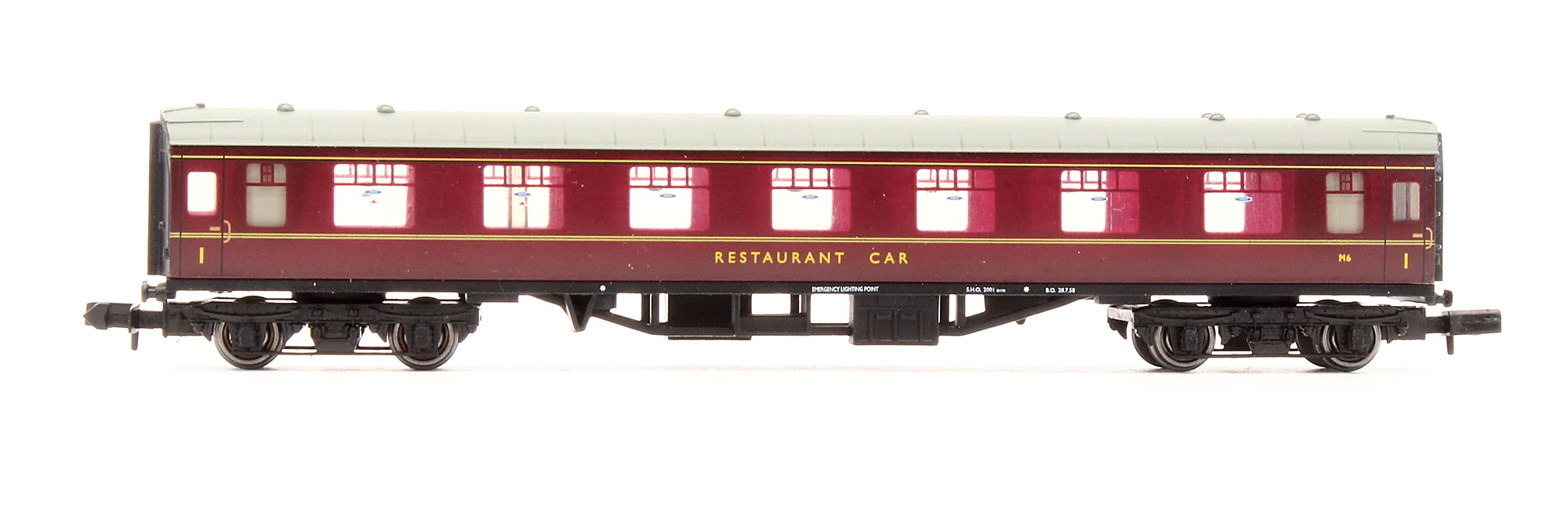 Pre-Owned BR Maroon Mk1 RFO Restaurant Car 'M6' - Image 3