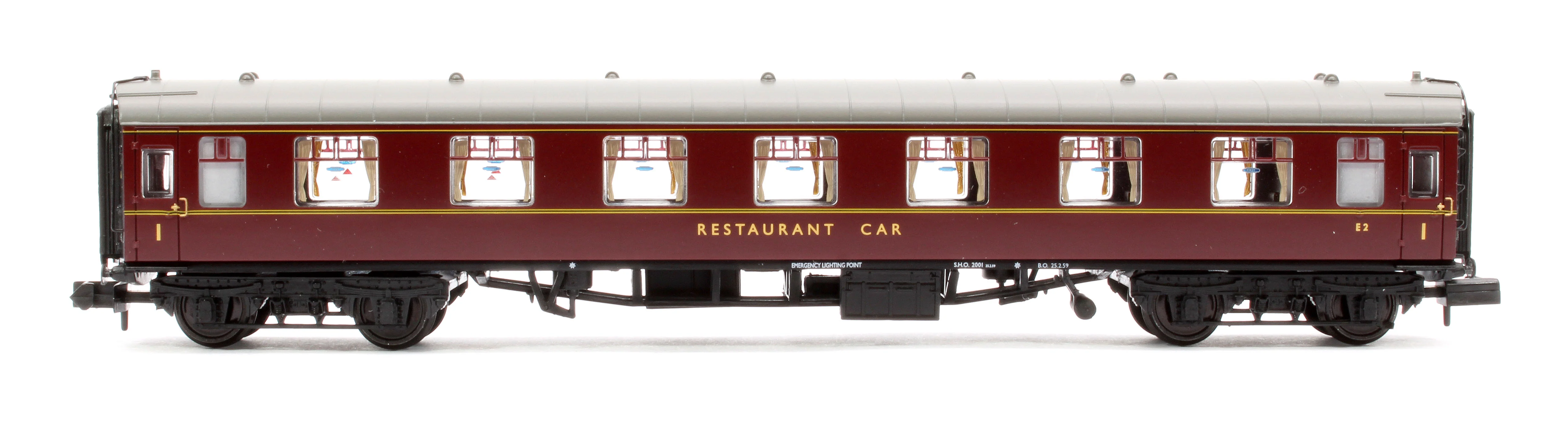 374-808A BR Mk1 RFO Restaurant First Open BR Maroon No.E2 - Image 2