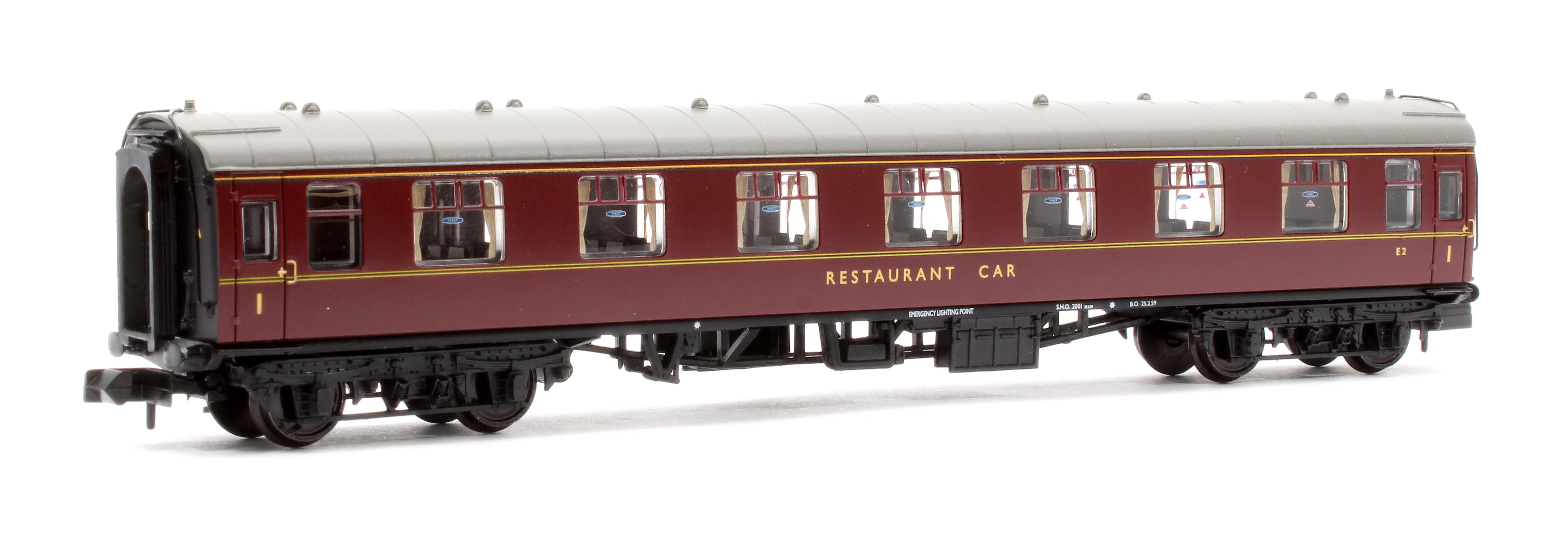 374-808A BR Mk1 RFO Restaurant First Open BR Maroon No.E2 - Image 3