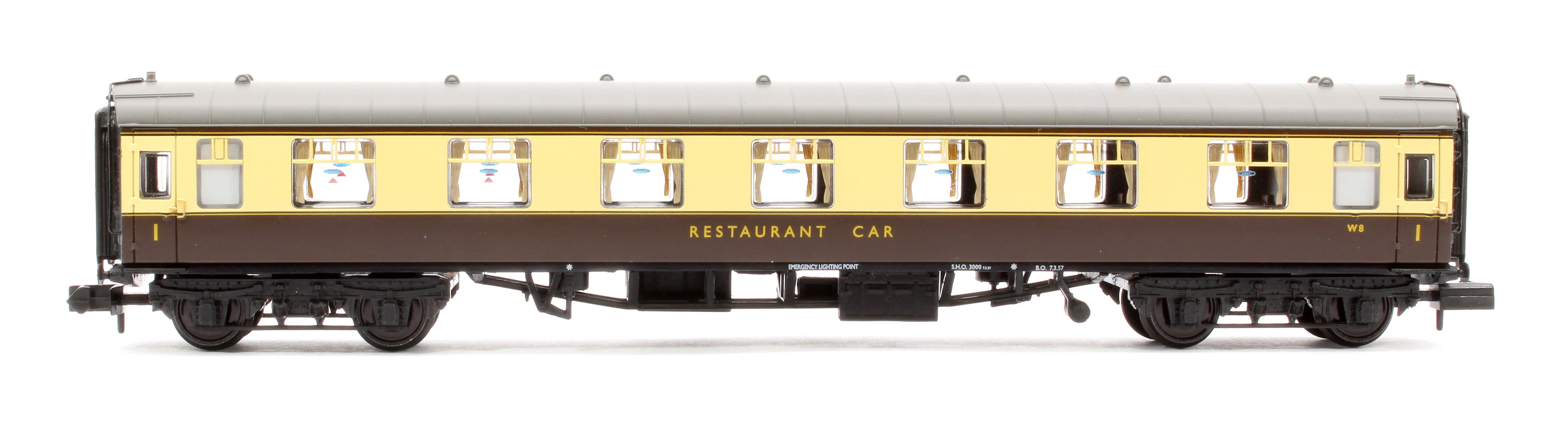 374-810A BR Mk1 RFO Restaurant First Open BR (WR) Chocolate & Cream No.W8 - Image 2