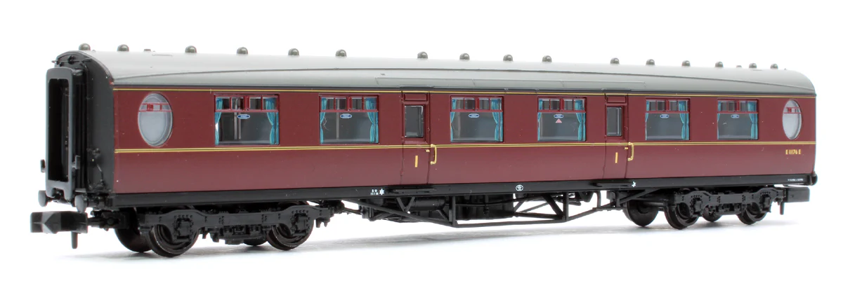 376-202 LNER Thompson First Corridor BR Maroon E11176E - Image 3