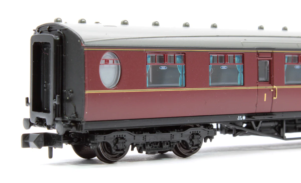 376-202 LNER Thompson First Corridor BR Maroon E11176E - Image 4