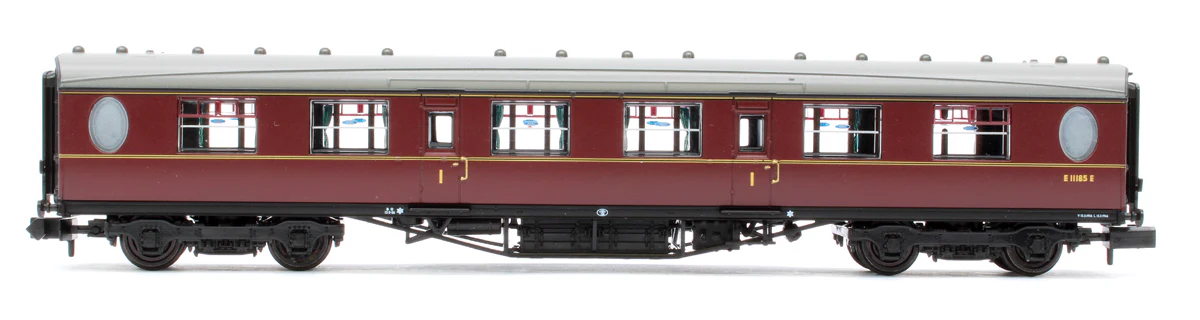376-202A LNER Thompson First Corridor BR Maroon E11185E - Image 2
