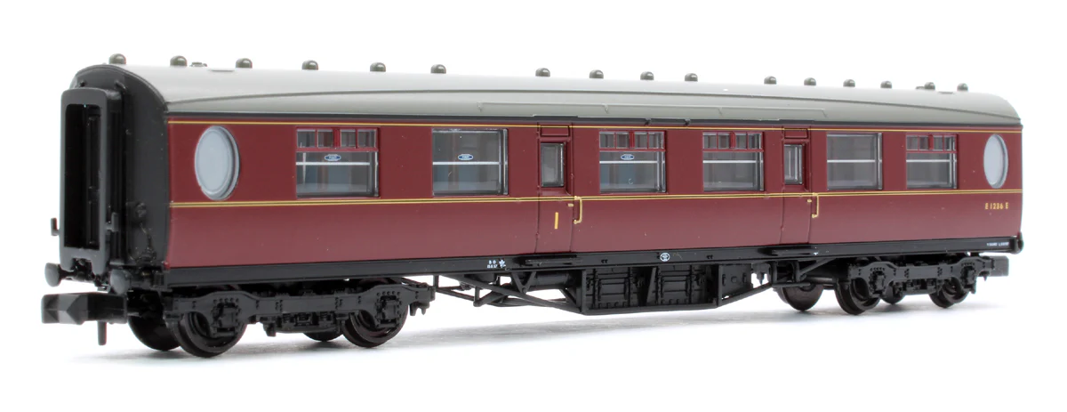 376-227 LNER Thompson Composite Corridor BR Maroon E1236E