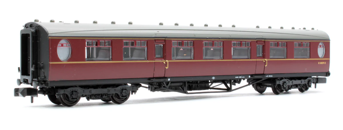 376-252 LNER Thompson Second Corridor BR Maroon E1029E - Image 3