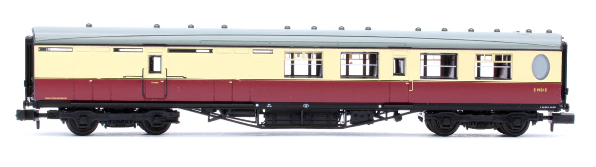 376-276B LNER Thompson Brake Third Corridor BR Crimson & Cream No. E1931E - Image 2