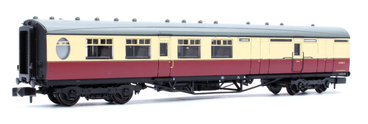 376-276B LNER Thompson Brake Third Corridor BR Crimson & Cream No. E1931E - Image 3