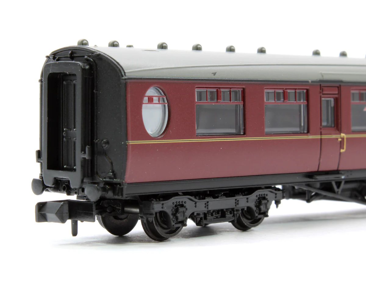 376-277A LNER Thompson Brake Second Corridor BR Maroon No. E16859E - Image 4