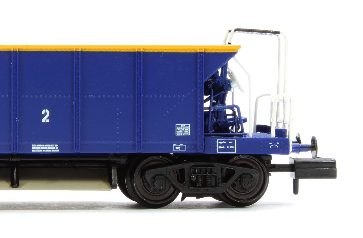 377-005 BR YGB Bogie Hopper Wagon Mainline Blue No. DB982648 - Image 5
