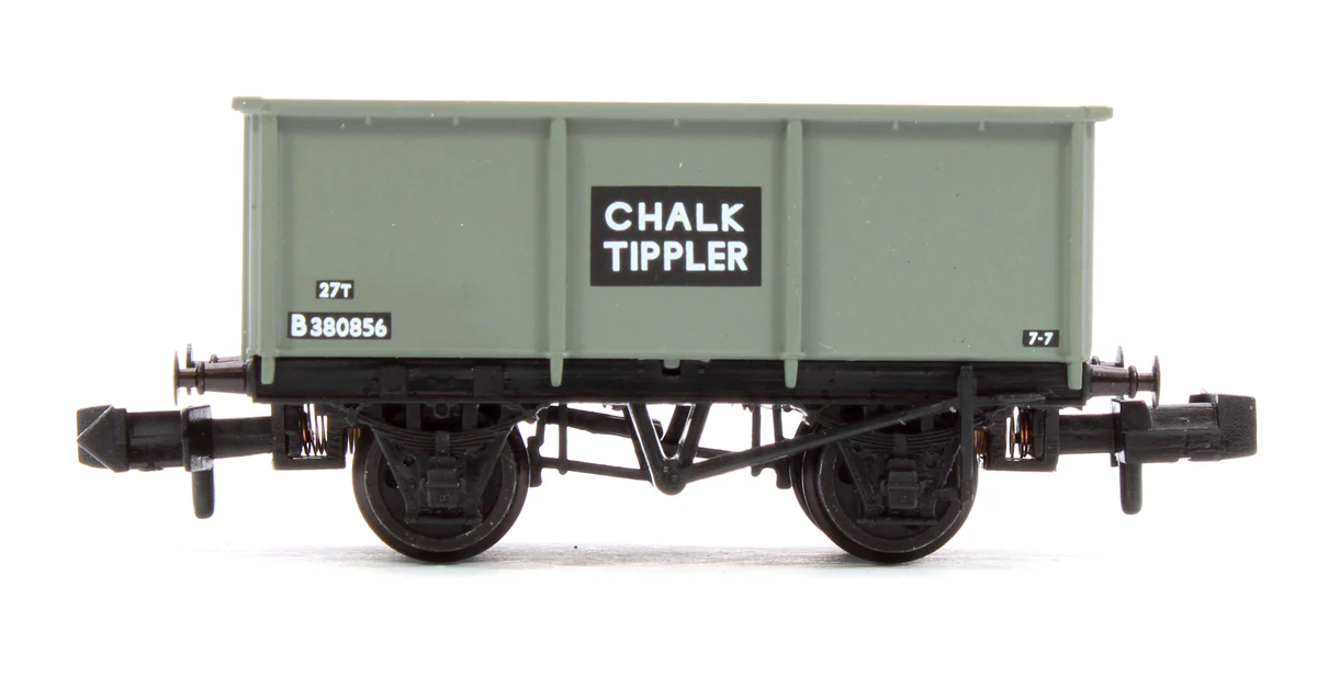 377-276B BR 27T Steel Tippler Wagon BR Grey 'Chalk' No. B380856 - Image 2