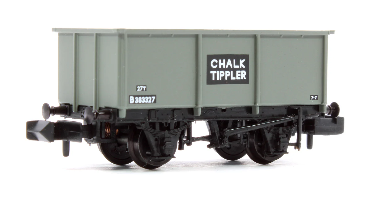 377-276C BR 27T Steel Tippler Wagon BR Grey 'Chalk' No. B383327