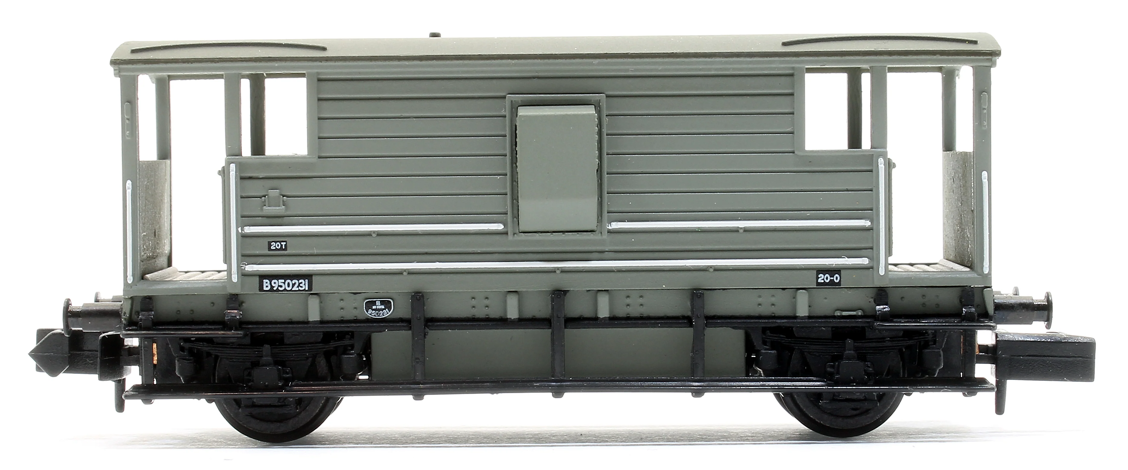 377-301D LMS 20T Brake Van BR Grey (Early) 950231 - Image 3