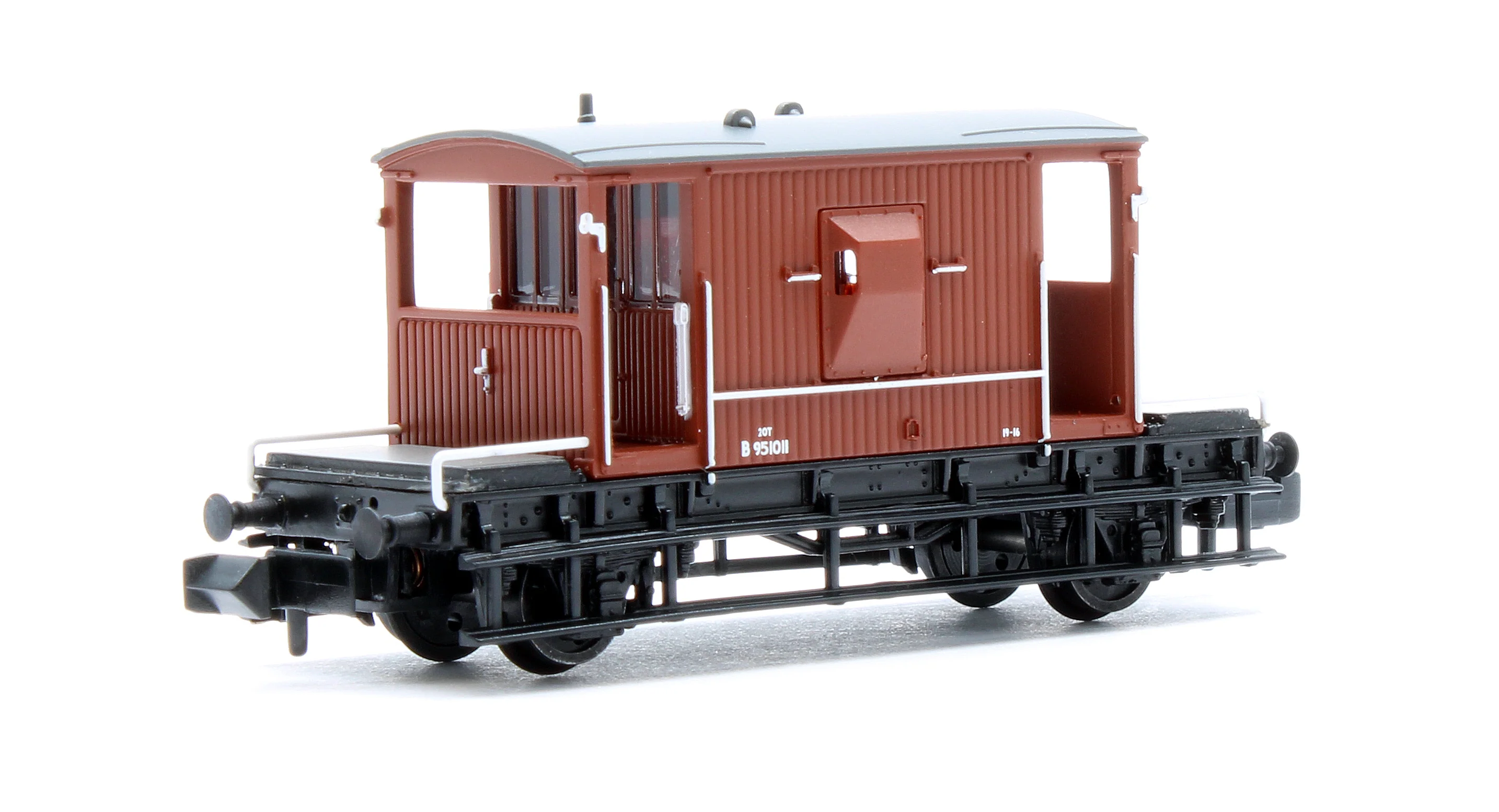 377-525G BR 20T Brake Van BR Bauxite (Early) No. B951011 - Image 2