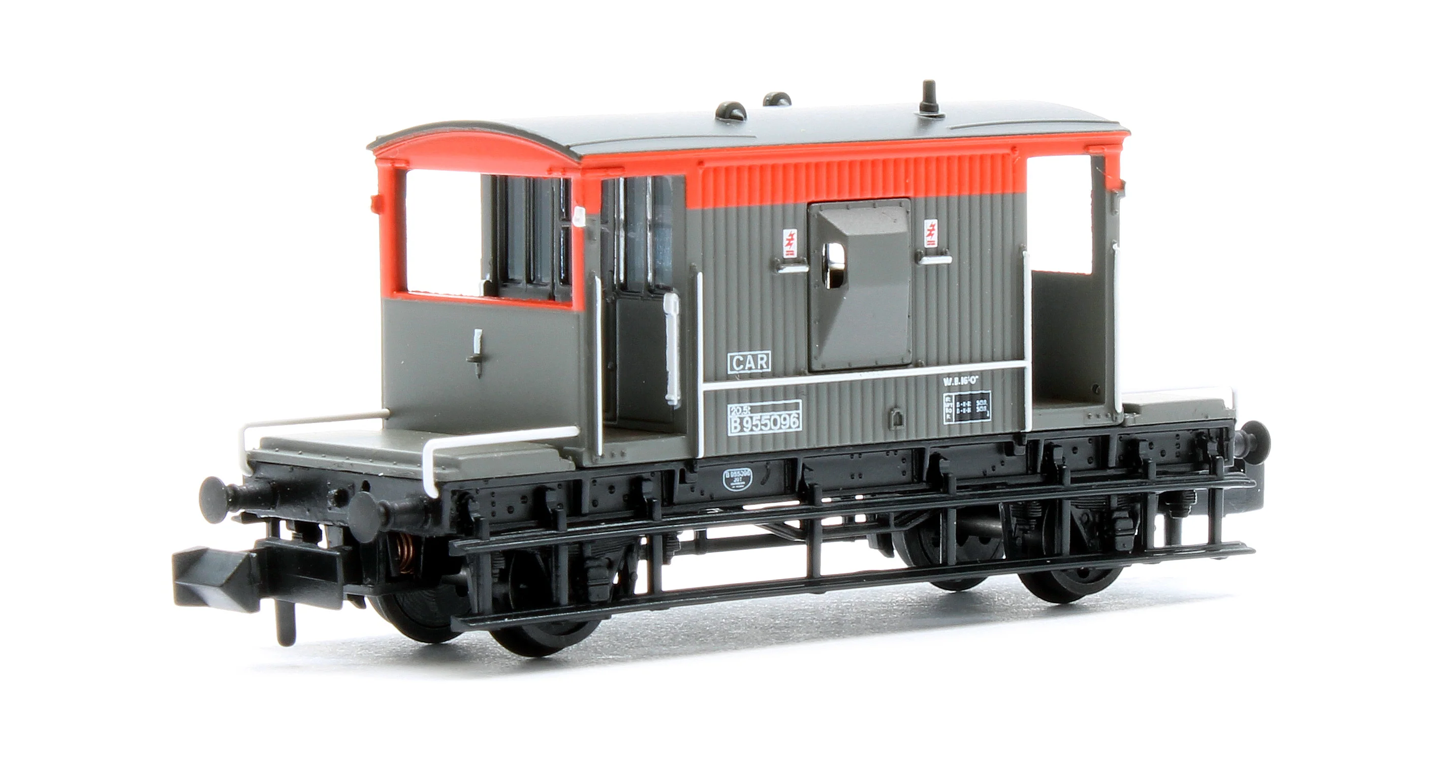 377-535B BR 20T Brake Van BR Railfreight Red & Grey No. B955096