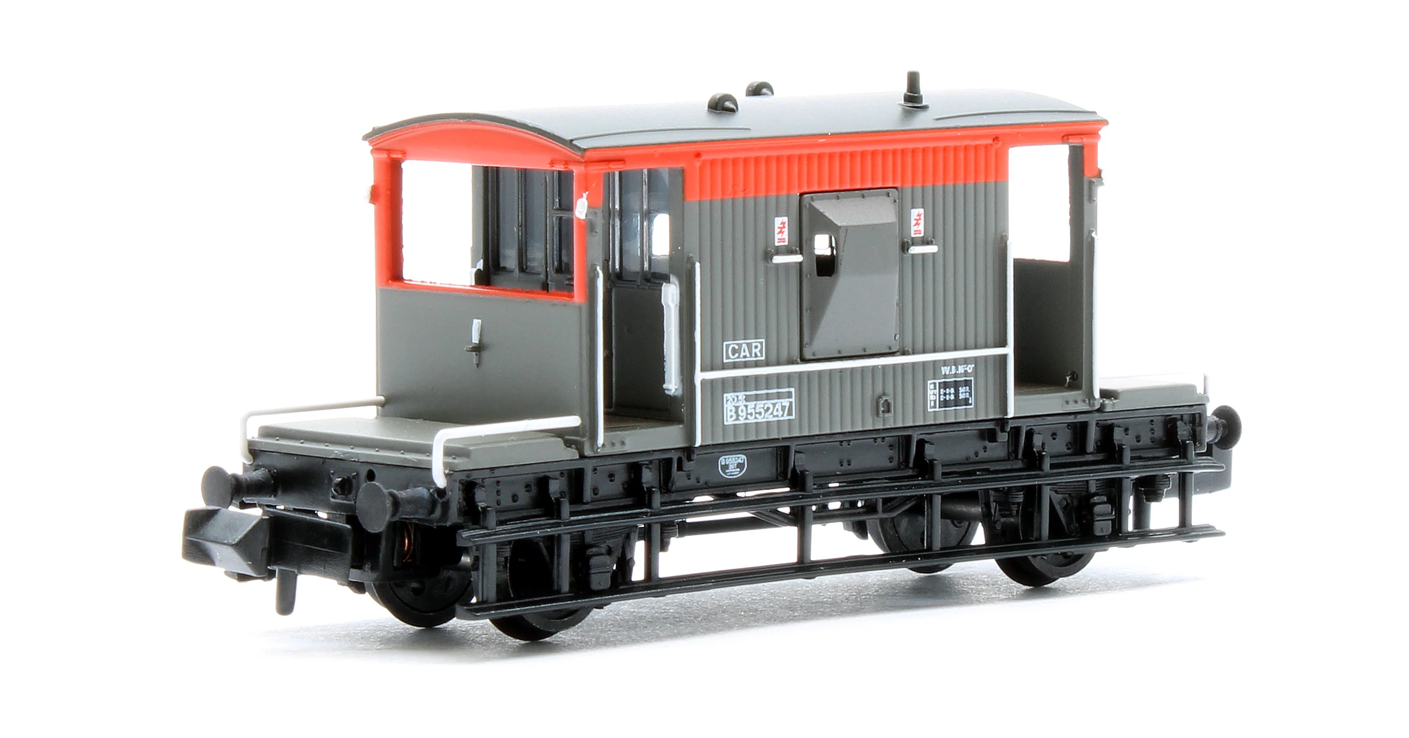377-535C BR 20T Brake Van BR Railfreight Red & Grey No. B955247