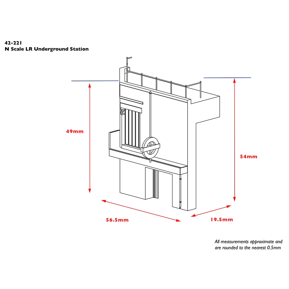 42-221 Low Relief Underground Station - Image 2