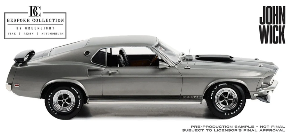 GL12104 John Wick (2014 Movie) 1969 Ford Mustang Boss 429 - Image 2