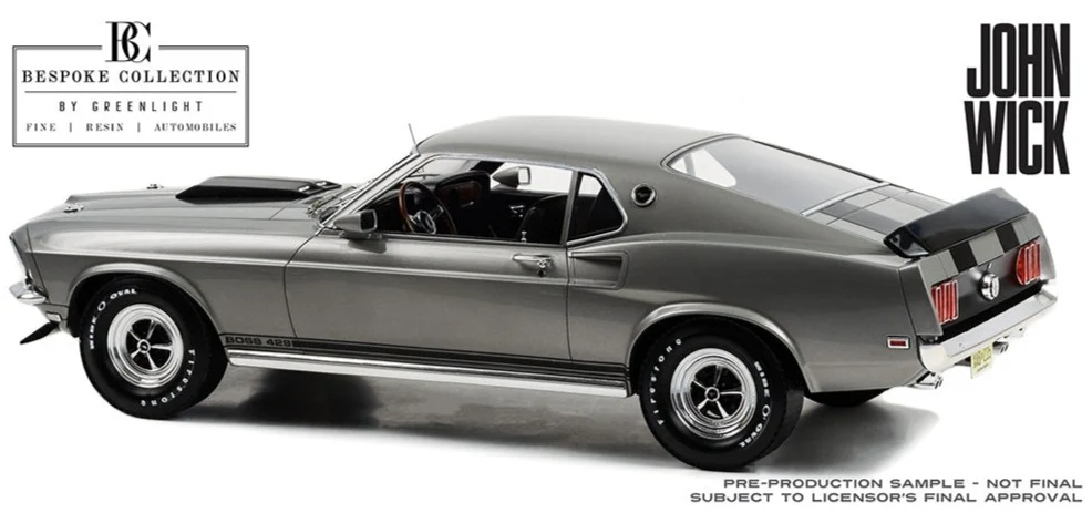 GL12104 John Wick (2014 Movie) 1969 Ford Mustang Boss 429 - Image 4