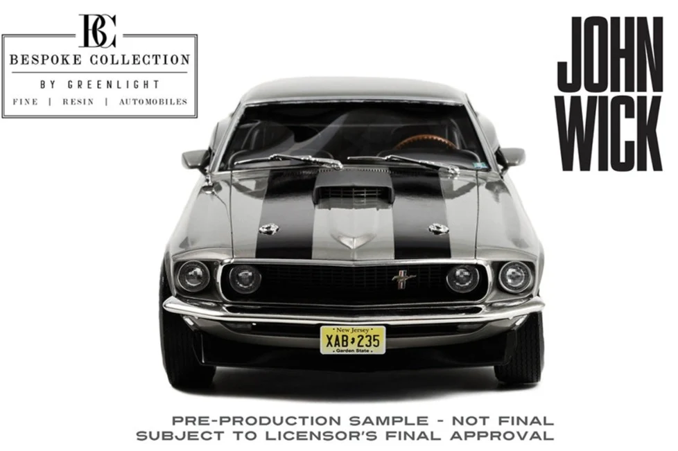 GL12104 John Wick (2014 Movie) 1969 Ford Mustang Boss 429 - Image 5