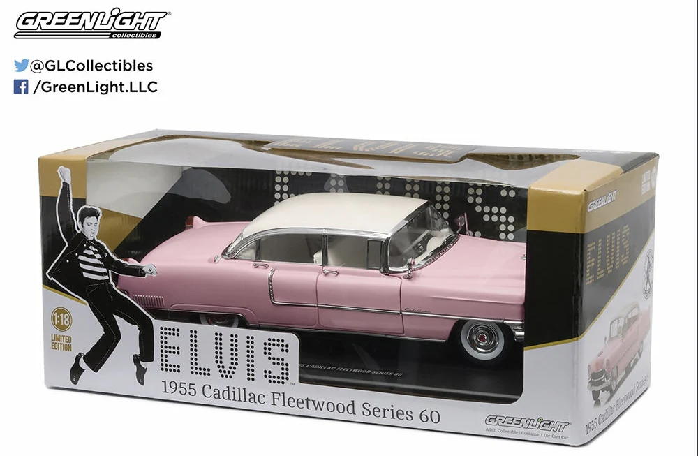 GL12950 Elvis Presley - 1955 Cadillac Fleetwood Series 60 Pink Cadillac - Image 3