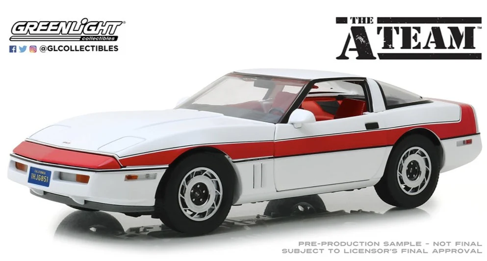 GL13532 The A Team (1983-87 TV Series) 1984 Chevrolet Corvette C4