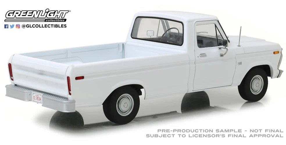 GL13536 1973 Ford F-100 White - Image 2