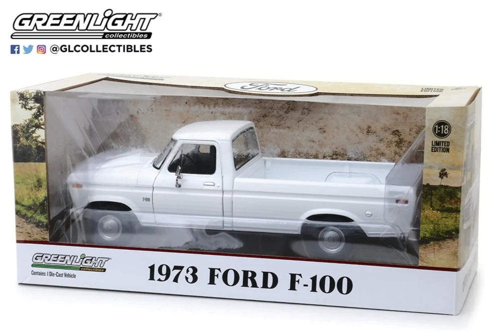GL13536 1973 Ford F-100 White - Image 3
