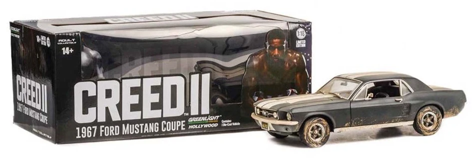 GL13626 Creed II (2018 Movie) 1967 Ford Mustang Coupe - Weathered - Image 2
