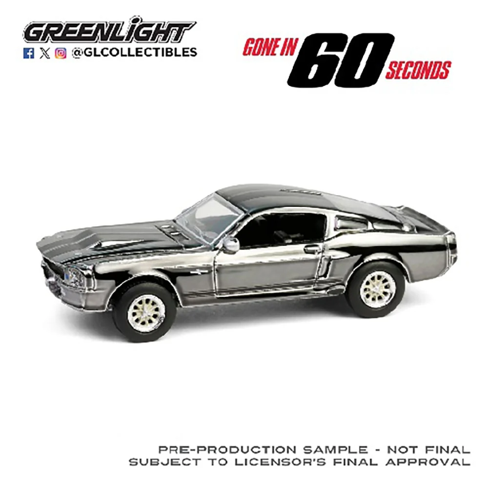 GL30558 Gone In 60 Seconds (2000 Movie) 1967 Ford Mustang Eleanor Silver