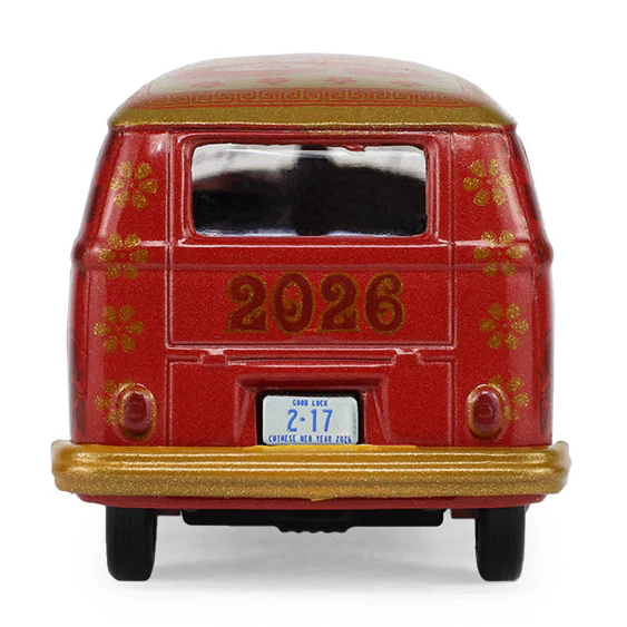 GL30604 Volkswagen Type 2 Panel Van - Chinese Zodiac 2026 Year Of The Horse - Image 7