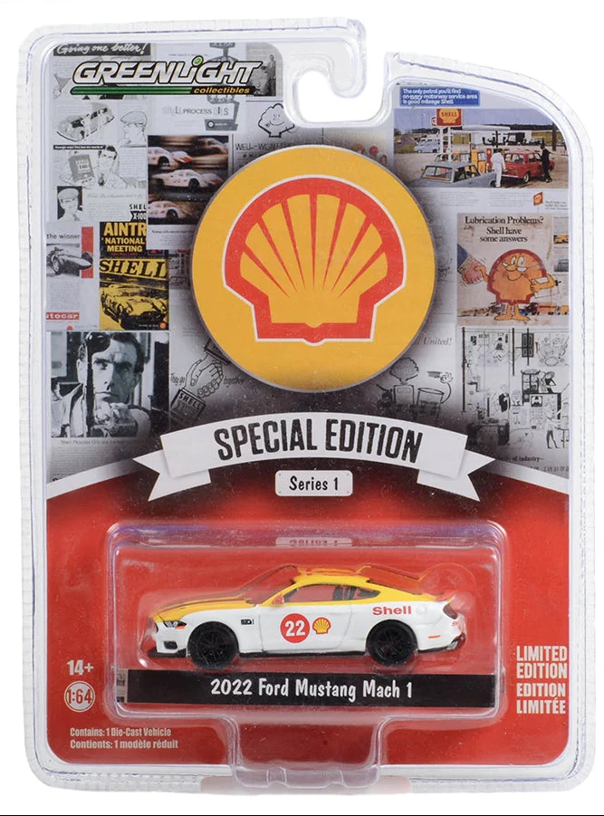 GL41125-F Shell Oil Special Edition Series 1 - 2022 Ford Mustang Mach 1 No.22