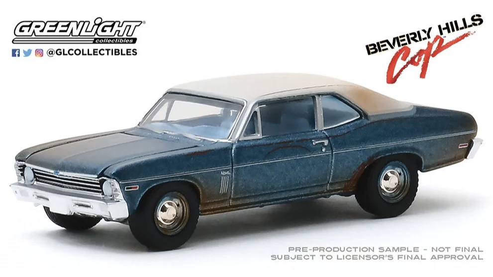 GL44870-D Beverly Hills Cop (1984 Movie) 1970 Chevrolet Nova