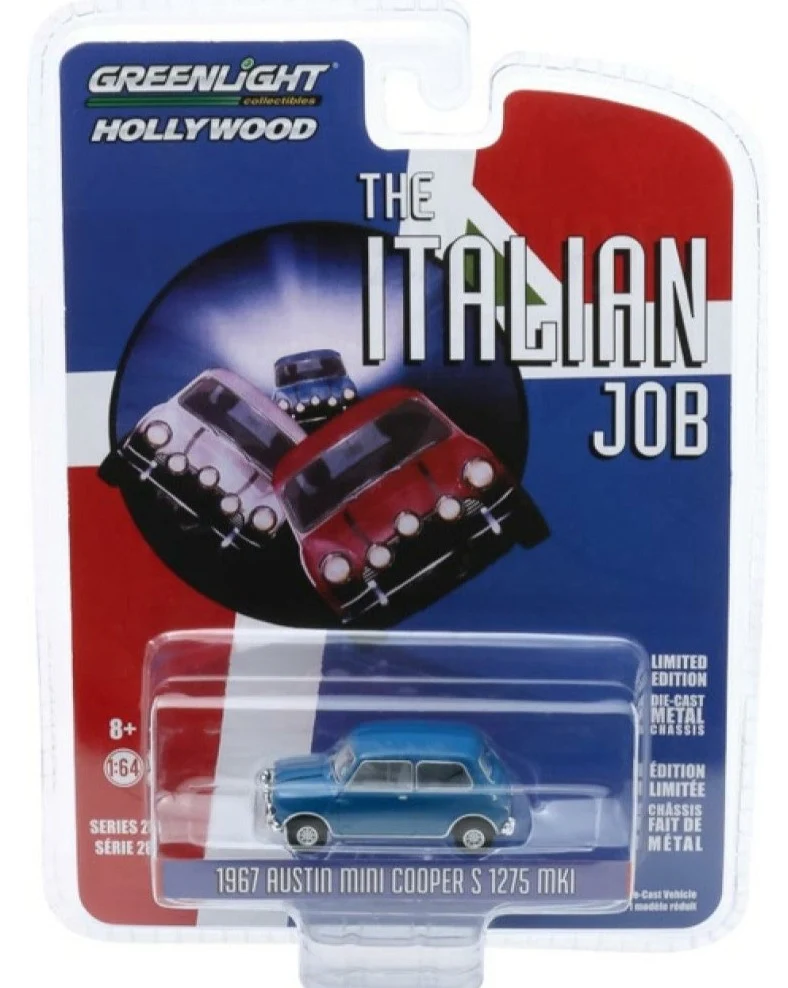 GL44880-A The Italian Job (1969 Movie) 1967 Austin Mini Cooper - Blue - Image 2