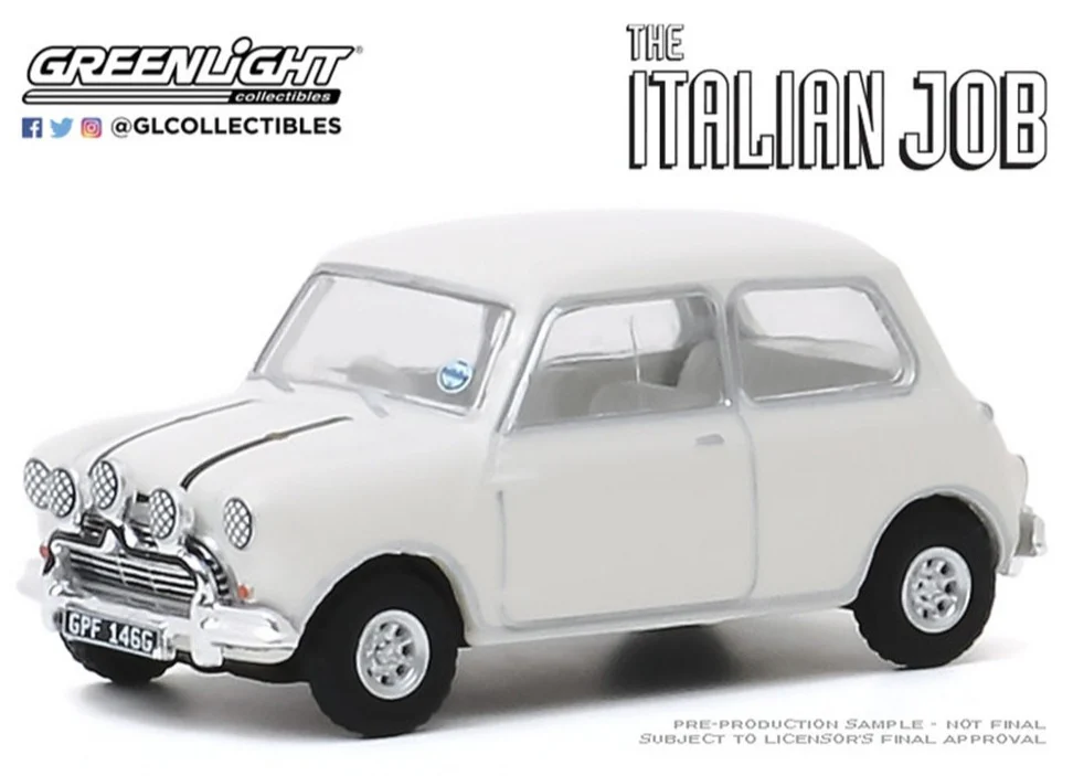 GL44880-C The Italian Job (1969 movie) 1967 Austin Mini Cooper - White