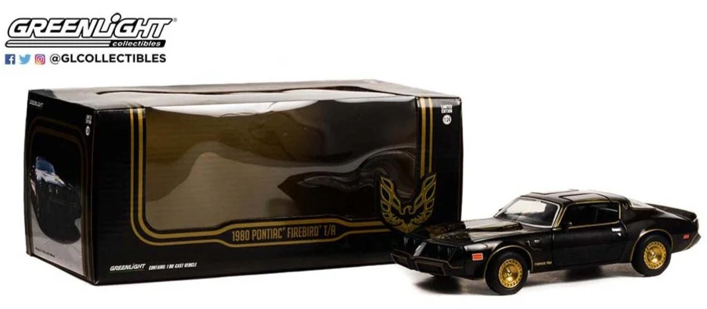 GL84037 1977 Pontiac Firebird Trans Am Turbo Starlight Black Golden Eagle - Image 2