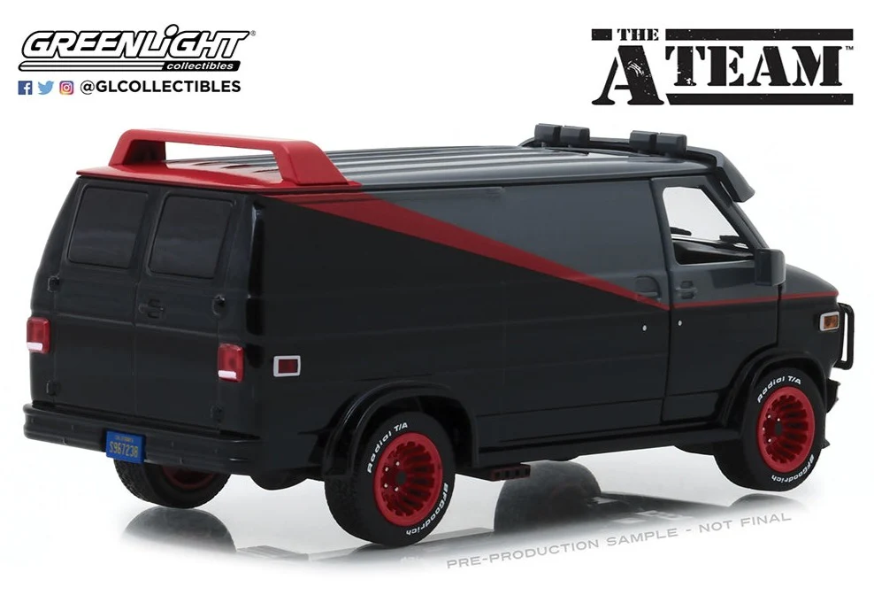 GL84072 The A-Team (1983-87 TV Series) 1983 GMC Vandura - Image 2