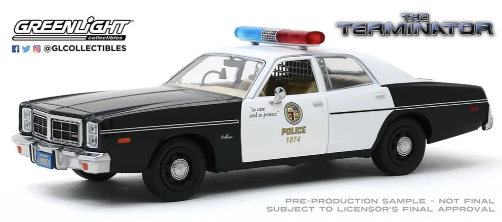 GL84101 The Terminator (1984 Movie) 1977 Dodge Monaco Metropolitan