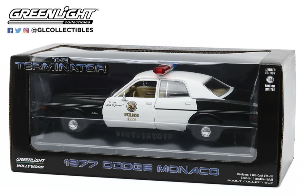 GL84101 The Terminator (1984 Movie) 1977 Dodge Monaco Metropolitan - Image 3
