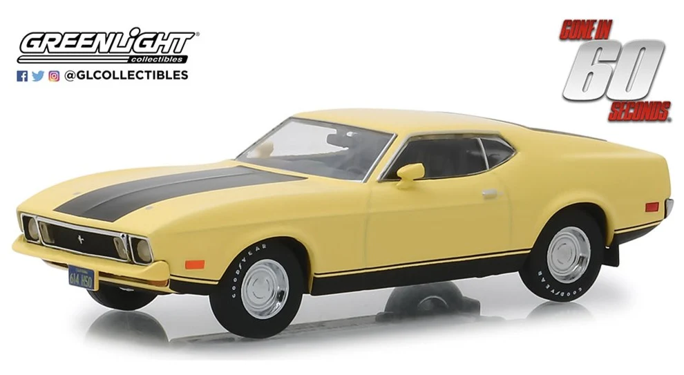 GL86412 Gone in 60 Seconds (Movie 1974) 1973 Ford Mustang Eleanor Mach 1