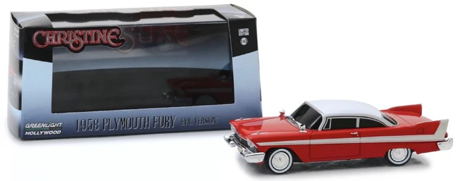GL86575 Christine (1983 Movie) 1958 Plymouth Fury (Evil Version-Blacked Out) - Image 2
