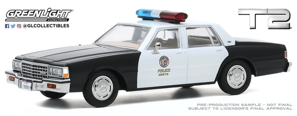 GL86582 Terminator 2 (1991 Movie) 1987 Chevrolet Caprice Met. Police