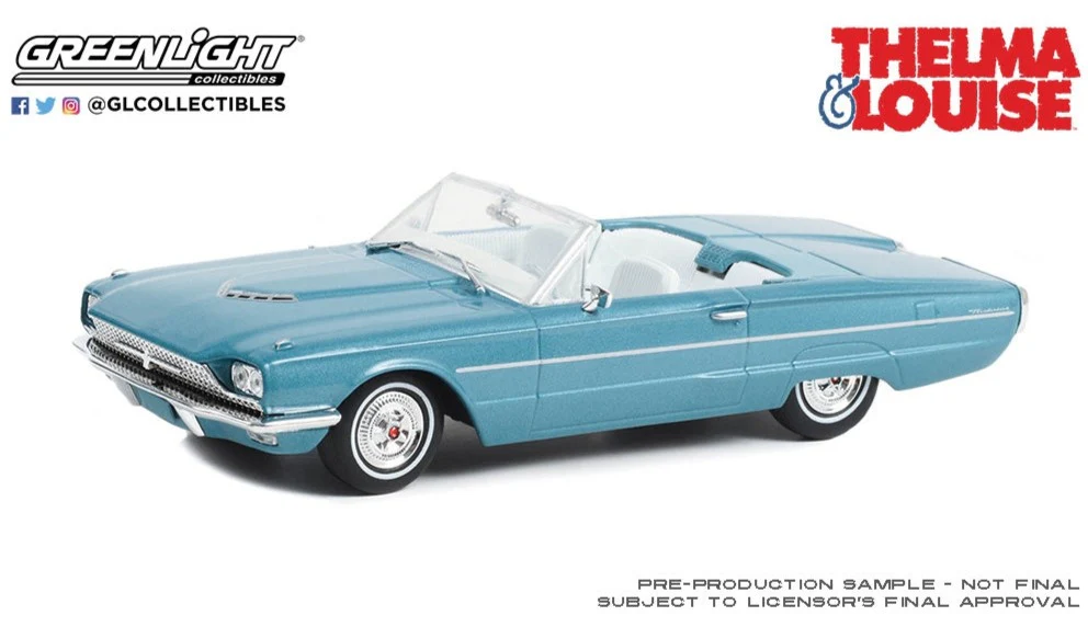 GL86617 Thelma & Louise (1991 Movie) 1966 Ford Thunderbird Convertible